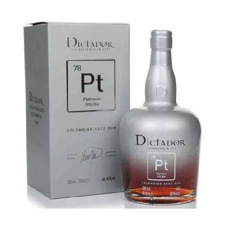 Dictador XO Pt 78 Platinum 40% pdd.