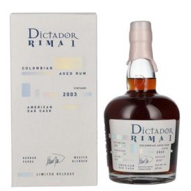 Dictador Rima 2003 American Oak Cask 43% pdd.