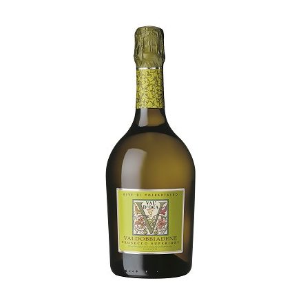 Prosecco Val dOca (zöld) Rive di Colbertaldo DOCG Extra Dry 11,5% Valdobbiadene