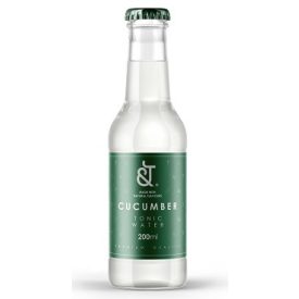 &T Cucumber Tonic Water 12*0,2l TÁLCA (uborkás)