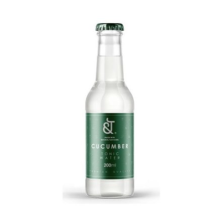 &T Cucumber Tonic Water 12*0,2l TÁLCA (uborkás)