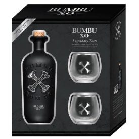 Bumbu XO 40% pdd. + 2 pohár