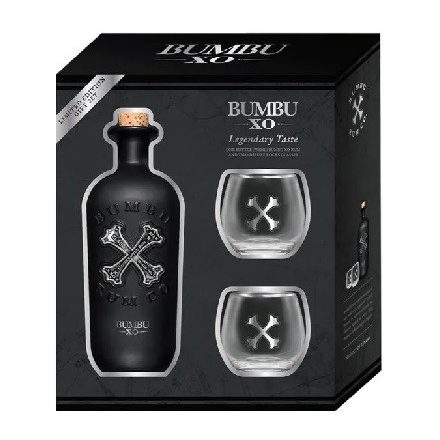 Bumbu XO 40% pdd. + 2 pohár