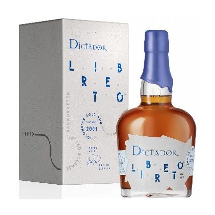 Dictador Libreto 2001 American Oak Cask 42% pdd.