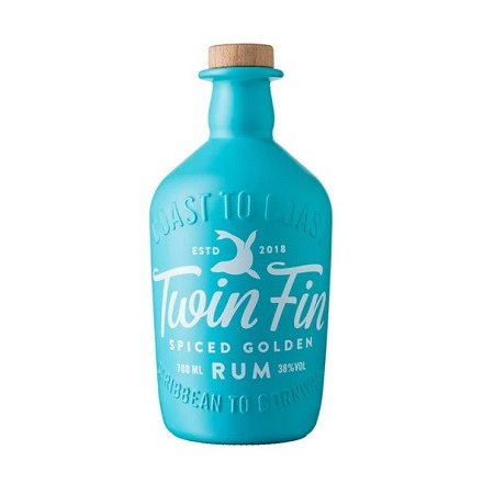 Twin Fin Spiced Gold rum 38%