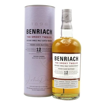 BenRiach 12 years The Smoky Twelve 46% dd.