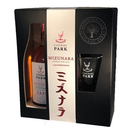 Park Mizunara Cognac Japanese Oak Cask 0,7 43,5% pdd.+ pohár