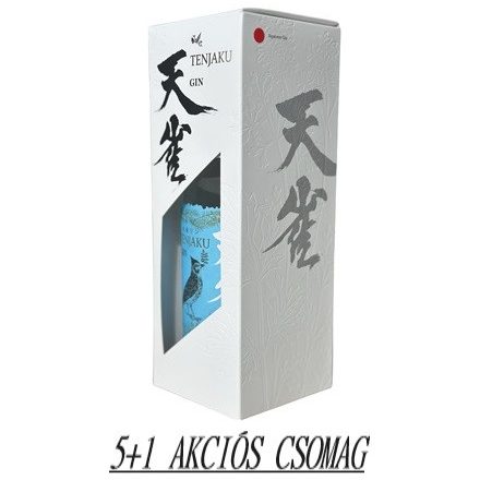Tenjaku Gin 37,5% pdd. AKCIÓS CSOMAG 5+1 db