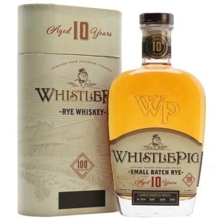 WhistlePig Straight Rye 10 years 50% dd.