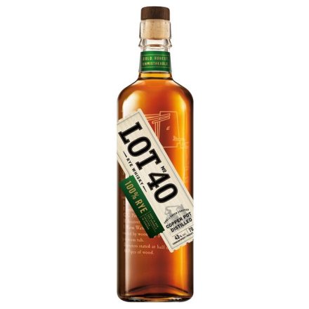 LOT No40 Rye Whisky 43%