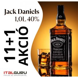 Jack Daniels 1,0 40% 11+1  AKCIÓS CSOMAG