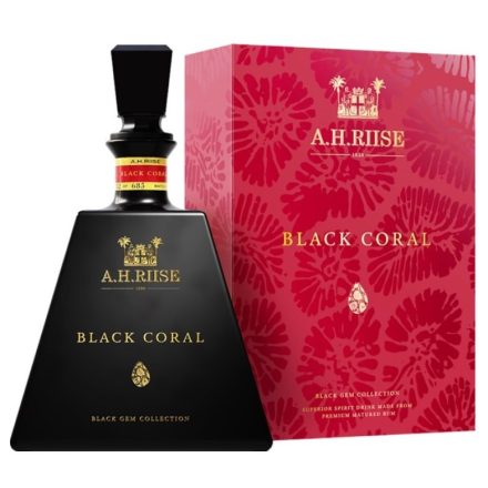 A.H.Riise Black Coral -Black Gem Collection rum- 45,8% dd.