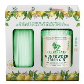  Drumshanbo Sardinian Citrus Gunpowder Irish Gin 0,7 43% pdd. + pohár