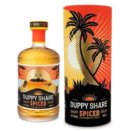Duppy Share Spiced Caribbean Rum 37,5% dd.