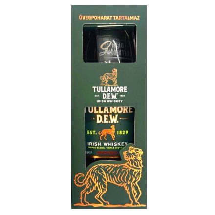 Tullamore Dew 0,7l 40% pdd. + 1 pohár