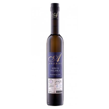 Agárdi Szilva pálinka 0,5l 40%