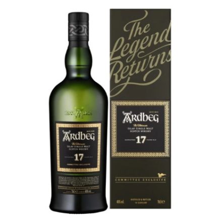 Ardbeg 17 years 0,7l 40% pdd.
