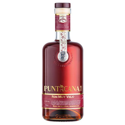 Puntacana Ron Muy Viejo 7 years 0,7l 37,5% (lila címke)