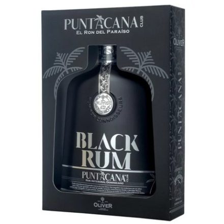 Puntacana Black Rum 12 years 0,7l 38% pdd.