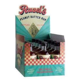  Razels Peanut Butter Rum - Mogyóróvaj ízzel 12db * 0,05l 38,1% MINI