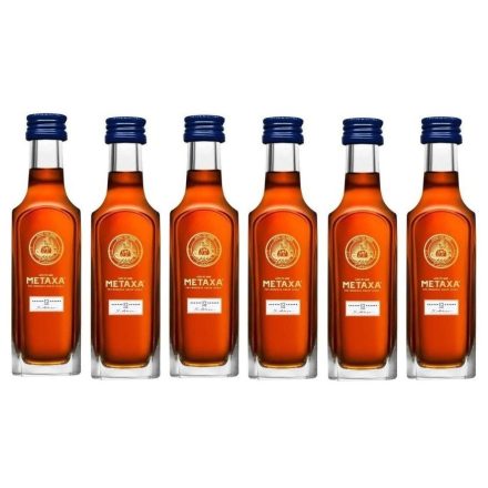 Metaxa 12* mini 6db * 0,05l 40% mini