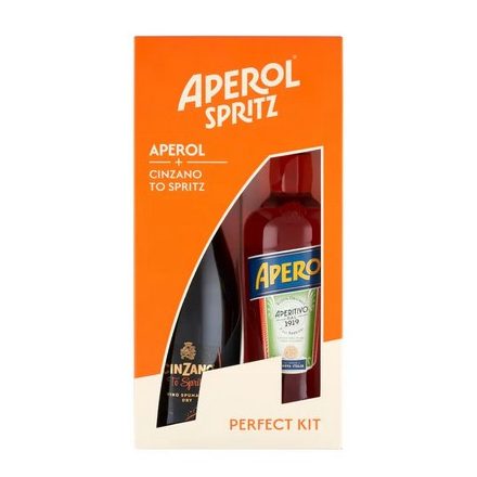 Aperol 0,7l 11% + Cinzano ToSpritz 0,75l 11,5% pdd.