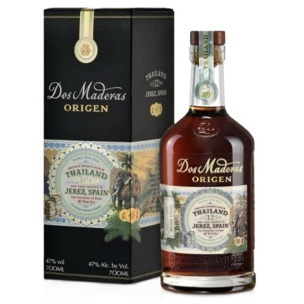 Dos Maderas Origen Thailand 12 years 0,7l 47% pdd.