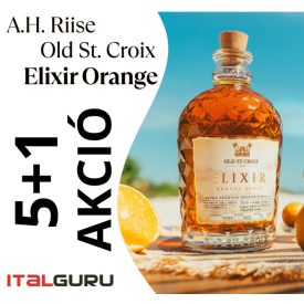 A.H.Riise Old St. Croix Elixir Orange 0,7l 40% 5 + 1 CSOMAG
