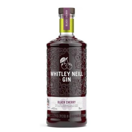 Whitley Neill Black Cherry - feketecseresznye ízű gin 0,7l 41,3%
