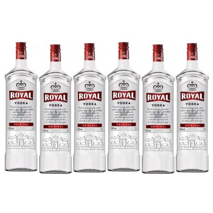 Royal vodka 1,0L  1 KARTON (6db * 1,0l) 37,5%