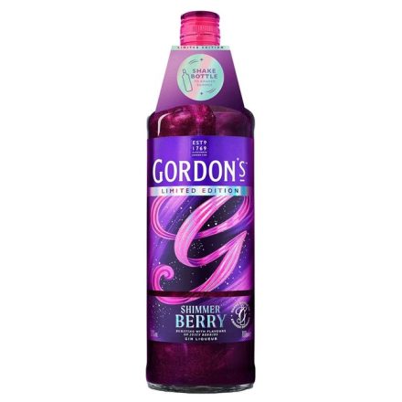 Gordons Shimmer Berry Gin Liqueur 0,7l 20%