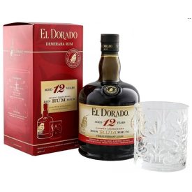 El Dorado 12 years 0,7l 40% pdd. + 1 pohár