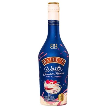 Baileys White Chocolate Raspberry - fehércsoki málnával 0,5l 17%