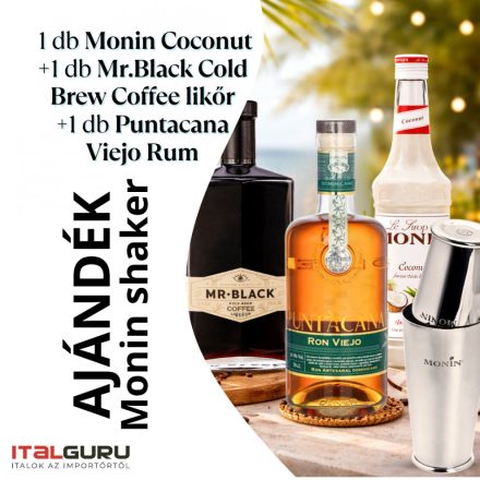 Coco Rummie CSOMAG (Mr.Black + Monin + Puntacana)