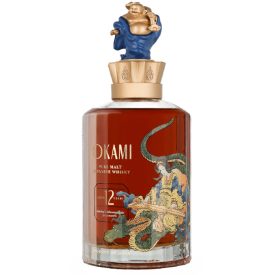 Okami 12y Pure Malt Japanese Misunara Cask 0,7l 40% Buddha