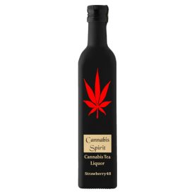 Cannabis Spirit Strawberry - Epres Tea likőr 0,5l 48%