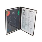 Bistro étlaptartó, 2 lapos, A3 méretű