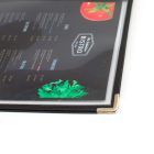 Bistro étlaptartó, 2 lapos, A4 méretű