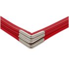 Bistro étlaptartó, 6 lapos, piros, bisztro