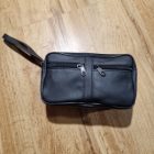 Bőr autós táska, dupla, kicsi