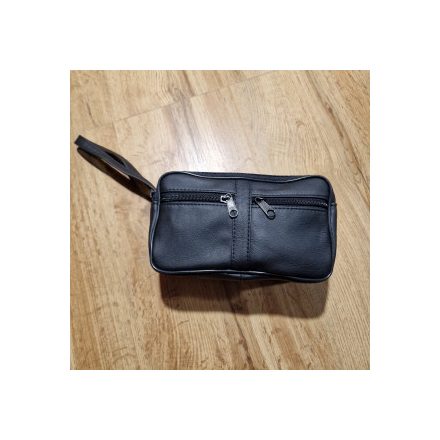 Bőr autós táska, dupla, kicsi