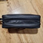 Bőr autós táska, dupla, nagy