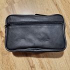 Bőr autós táska, dupla, nagy