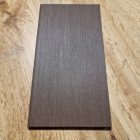 Sötétbarna textilbőr fizetőmappa, csáró