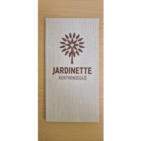 Bézs textilbőr fizetőmappa, csáró