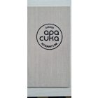 Bézs textilbőr fizetőmappa, csáró