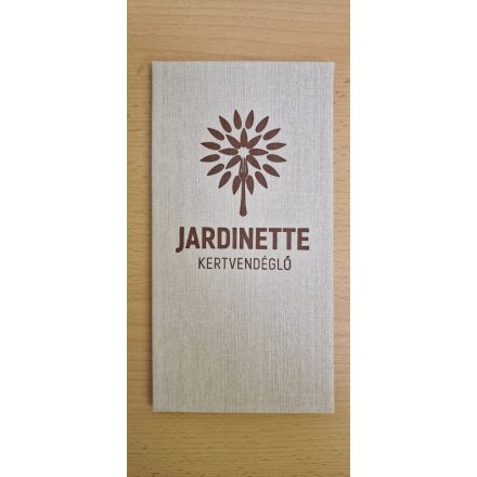 Bézs textilbőr fizetőmappa, csáró