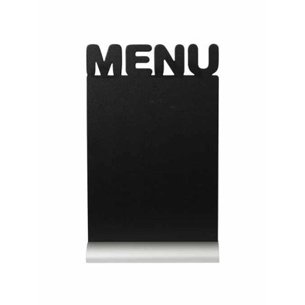 SECURIT KRÉTATÁBLA, MENU SZILUETT, ALU TALPPAL