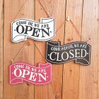 OPEN TÁBLA, FEHÉR, KÉTOLDALAS