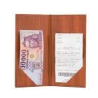 FAMINTÁS MŰBŐR SZÁMLATARTÓ, CSÁRÓ, LOGÓZHATÓ